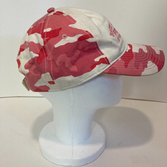 5/$25 Women’s One Size Bass Pro Shops Pink White Camo Hat Cap Outdoor Outfitters - Picture 2 of 9